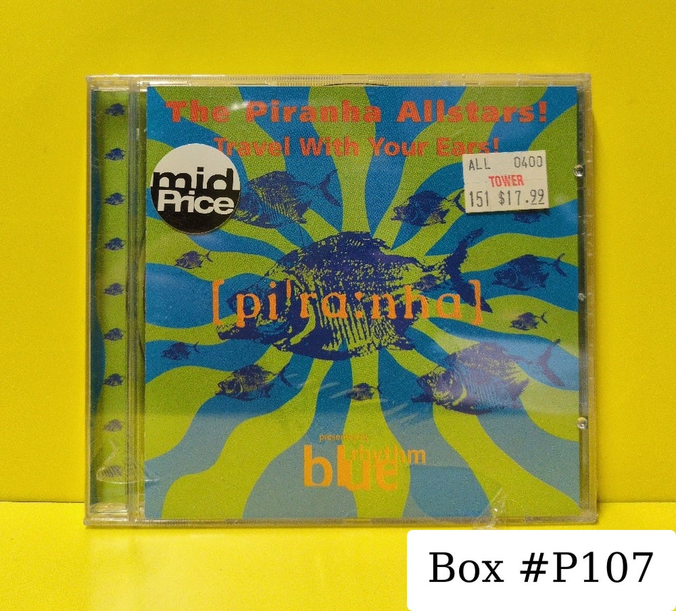 Various - The Piranha Allstars! Travel With Your Ears! - CD-PIR1366 - New - Sealed - CDs - Germany Import