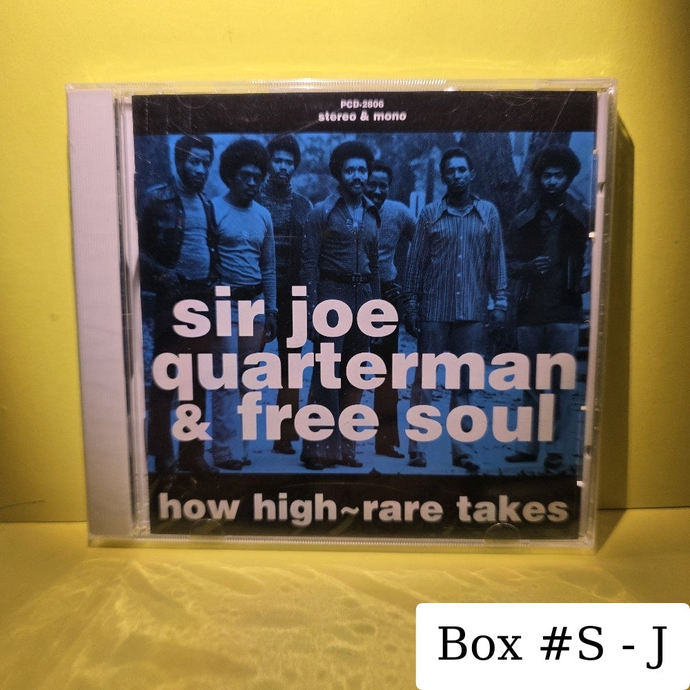 Sir Joe Quarterman & Free Soul - How High - Rare Takes - 1994 - PCD-2806 - New - Sealed - CDs