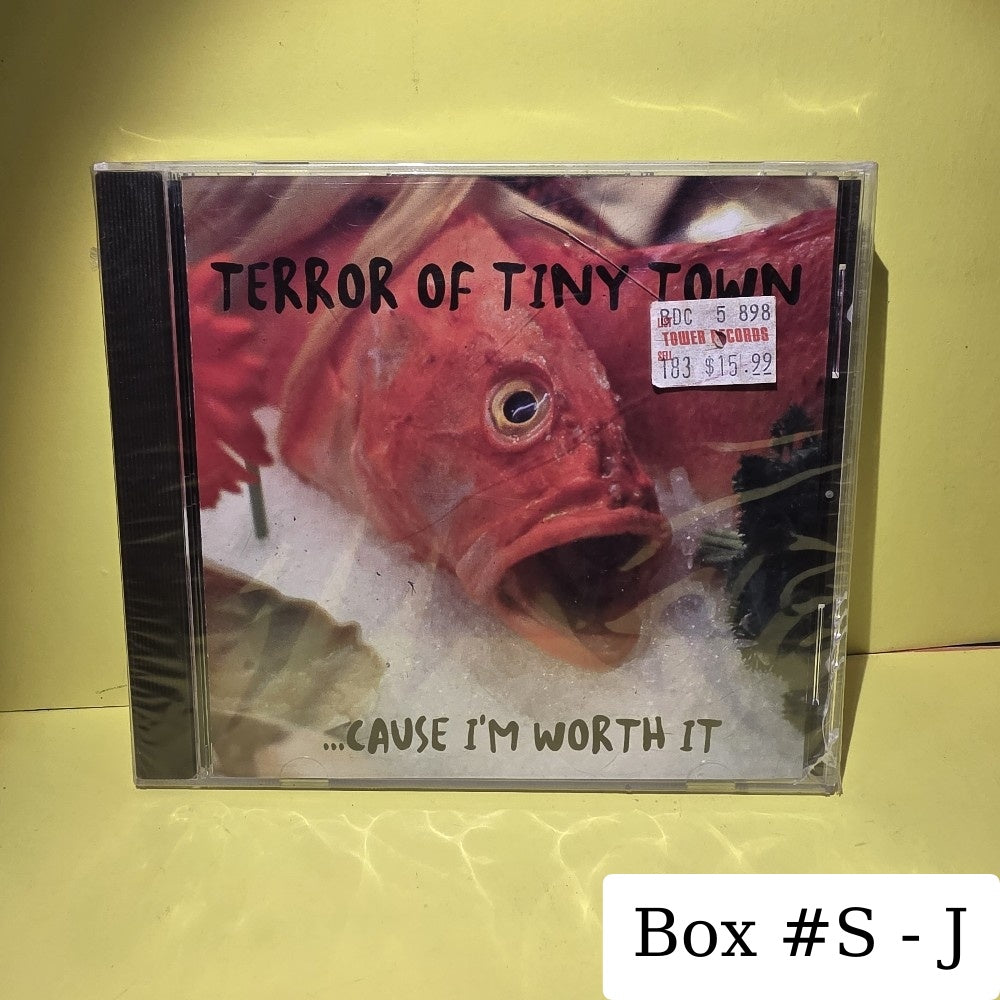 Terror Of Tiny Town - ...Cause I'm Worth It! - 1997 - RBI-002 - New - Sealed - CDs
