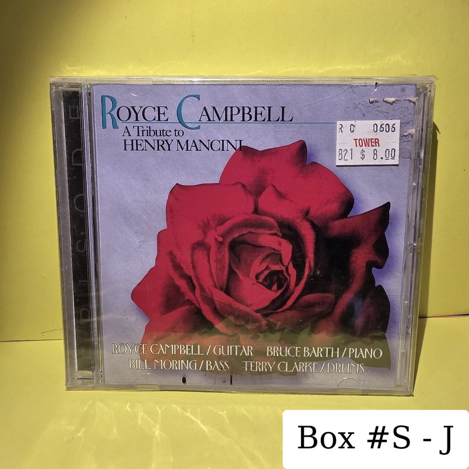 Royce Campbell - A Tribute To Henry Mancini - 1995 - 1001 - New - Sealed - CDs