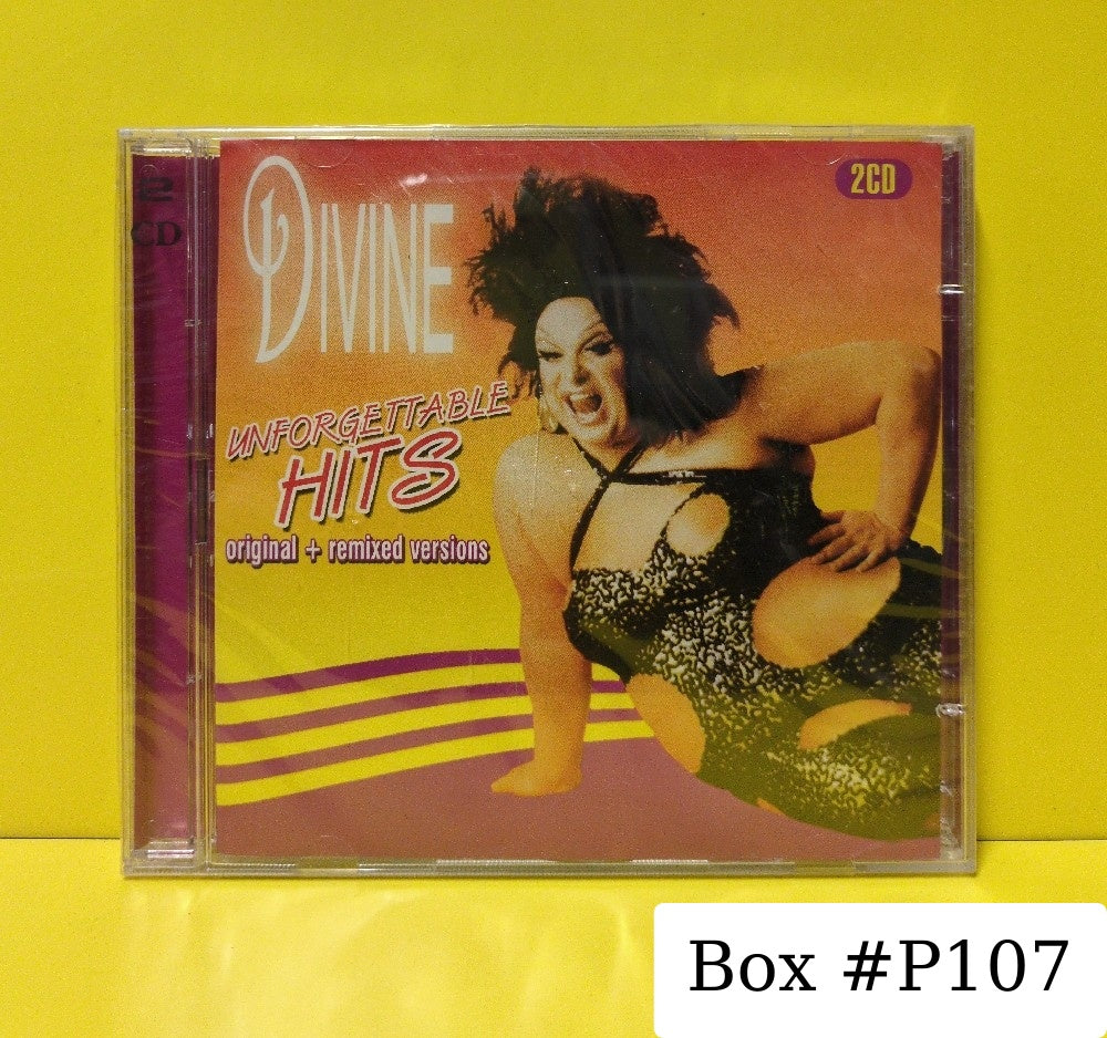 Divine - Unforgettable Hits - 2003 - DST 73033-2 - New - Sealed - CDs - 2xCD