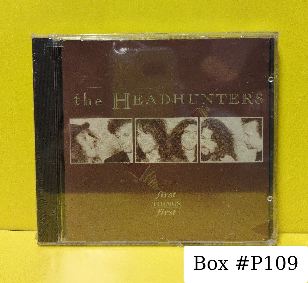 The Headhunters - First Things First - 1992 - U2 70006 - New - Sealed - CDs