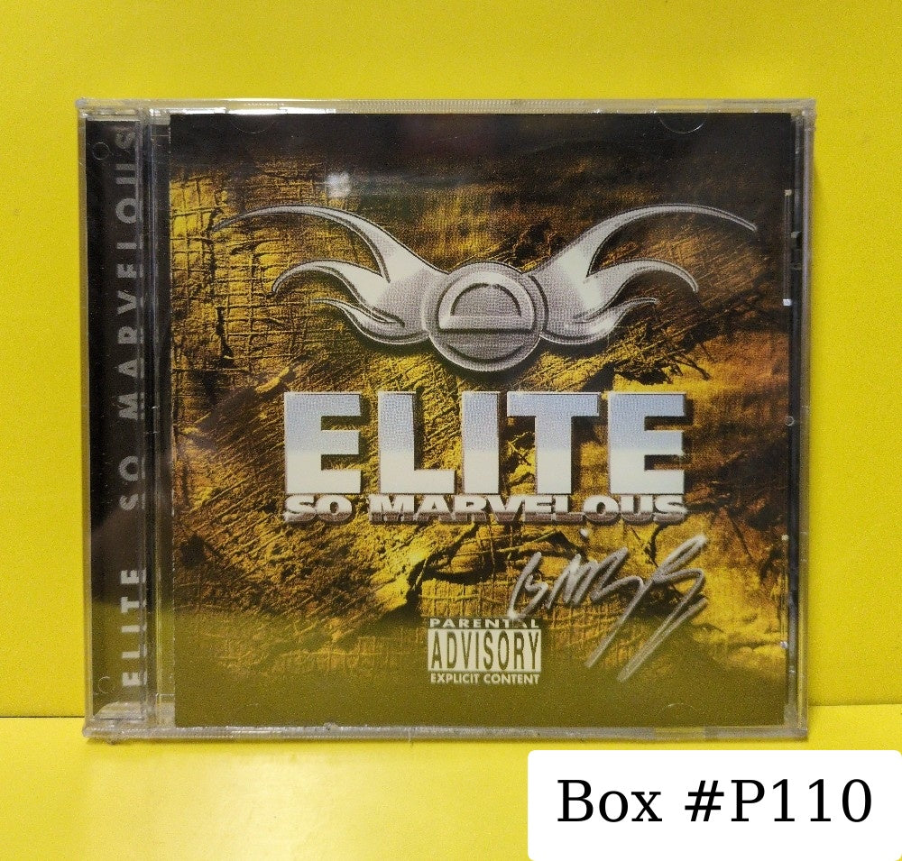 Various - Elite - So Marvelous - 2002 - EMG 0376-2 - New - Sealed - CDs