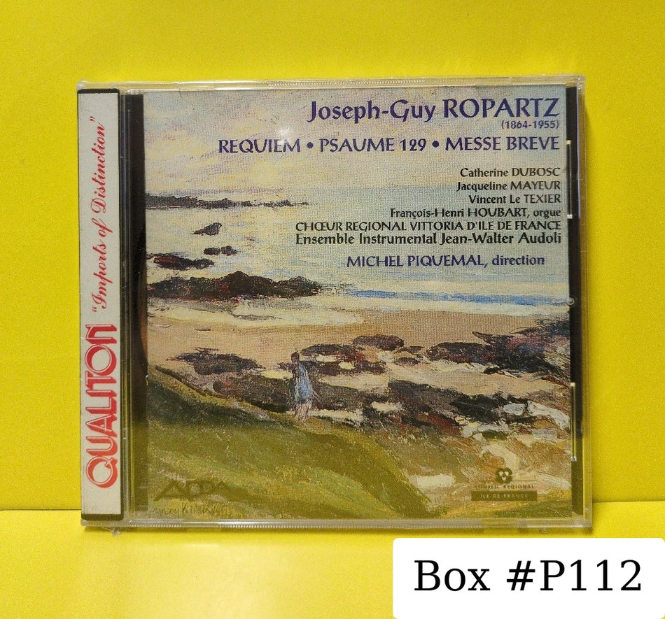 Joseph-Guy Ropartz - Requiem - 1991 - 581266 - New - Sealed - CDs - France Import