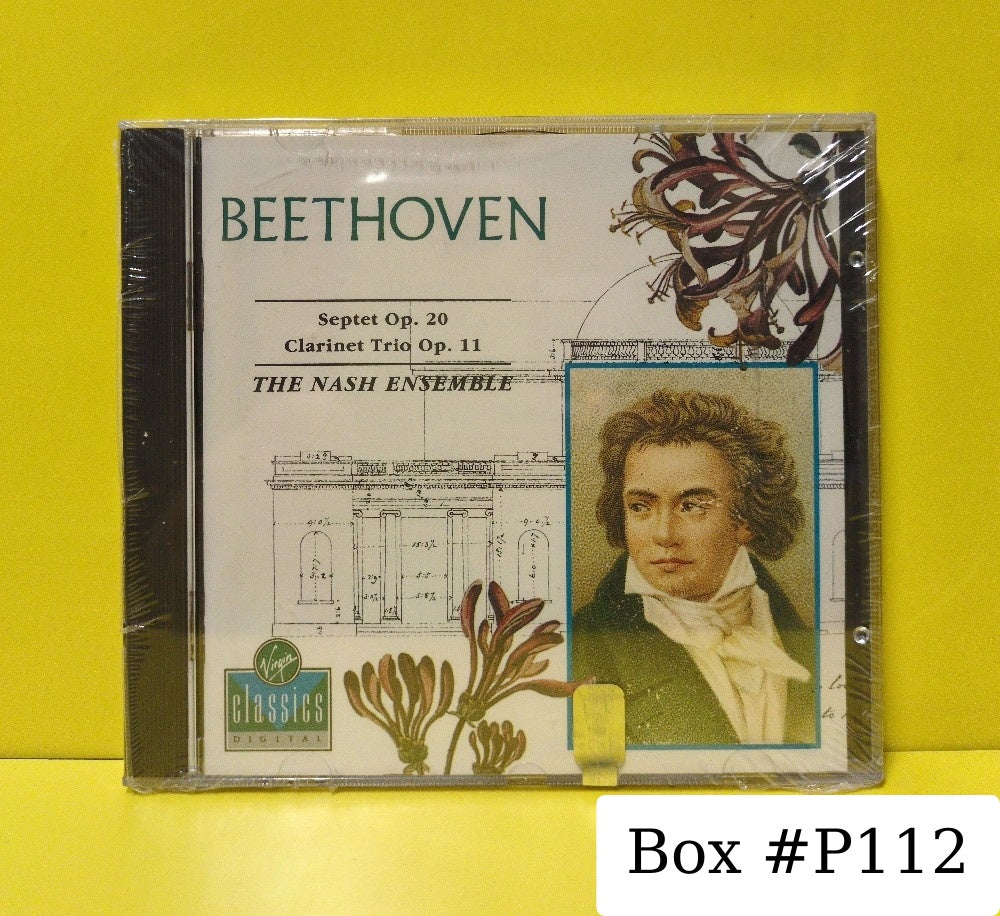 Beethoven, The Nash Ensemble - Septet Op. 20 Clarinet Trio Op. 11 - 1990 - VC 7 91137-2 - New - Sealed - CDs - Germany Import