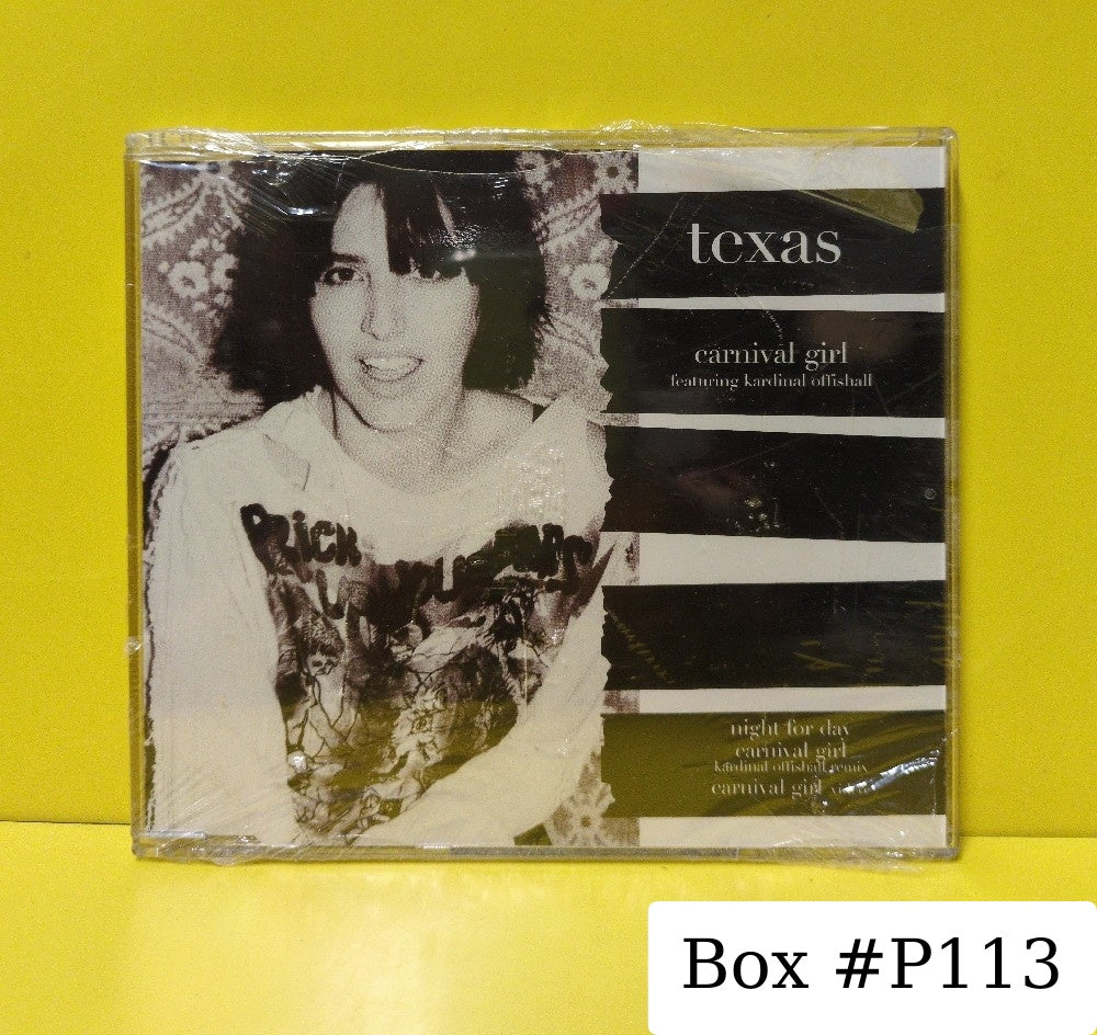 Texas - Carnival Girl - 2003 - 981 248-2 - New - Sealed - CDs - CD Single - Enhanced - European Import