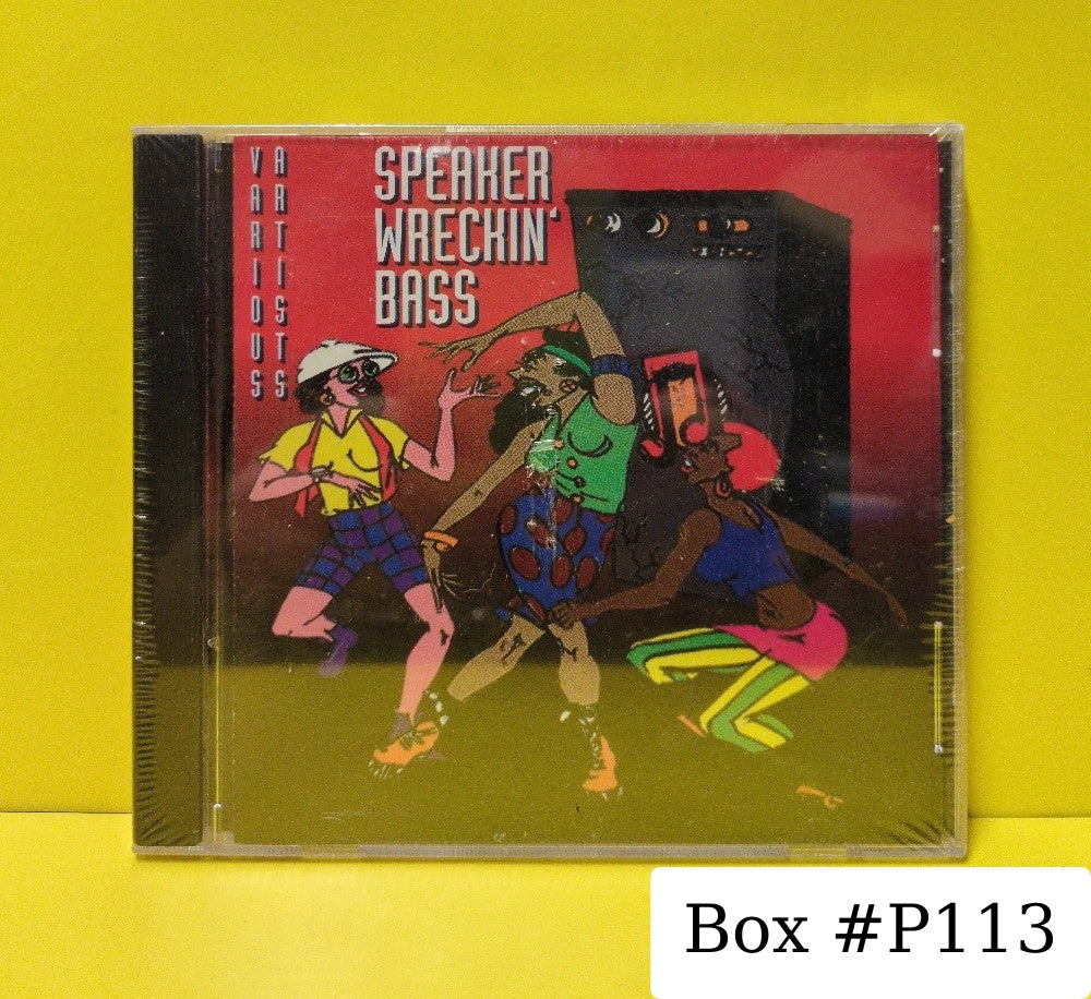 Various - Speaker Wreckin' Bass - 1995 - BT 6211-2 - New - Sealed - CDs