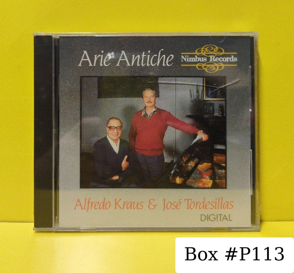 Alfredo Kraus & José Tordesillas - Arie Antiche - 1988 - NI 5102 - New - Sealed - CDs