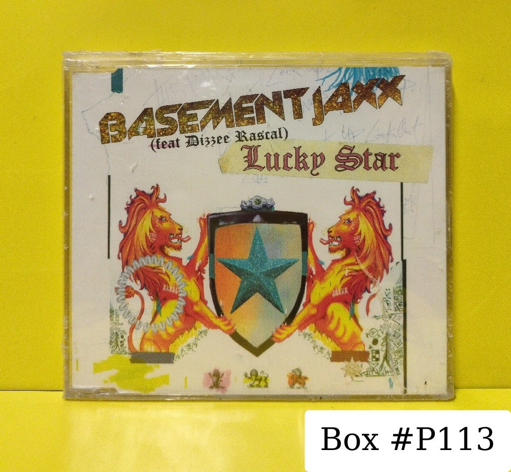 Basement Jaxx Feat Dizzee Rascal - Lucky Star - 2003 - XLS172CD - New - Sealed - CDs - CD Single - UK Import