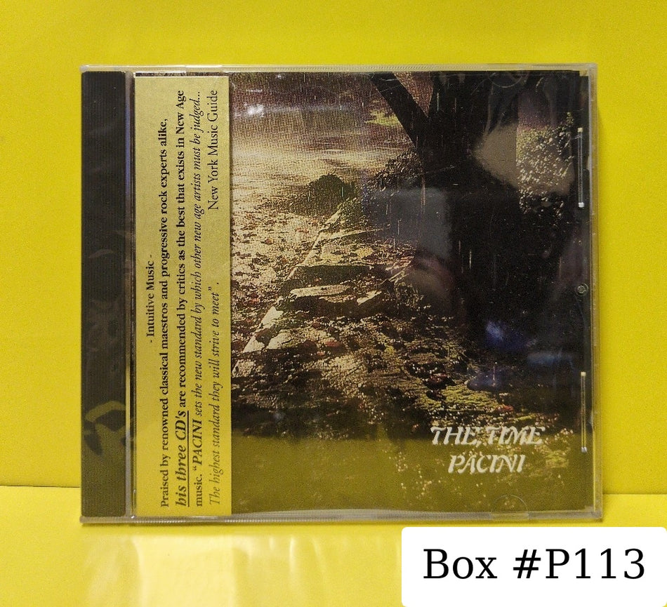 Pacini - The Time - 1996 - 3 - New - Sealed - CDs - Brazilian Import