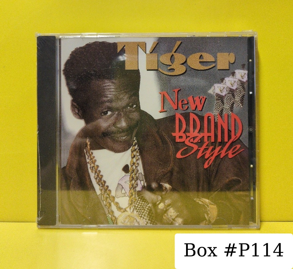 Tiger - New Brand Style - 1995 - RASCD 3155 - New - Sealed - CDs