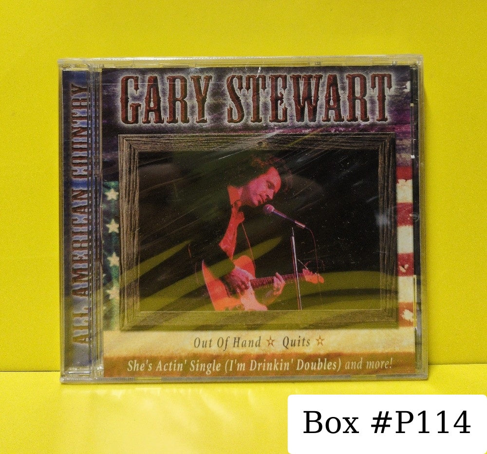 Gary Stewart - All American Country - 2003 - 75517482212 - New - Sealed - CDs