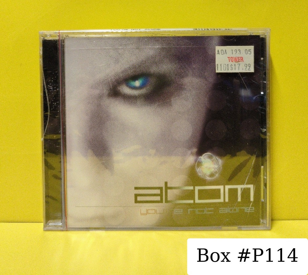 Atom - You're Not Alone - 2001 - NEB-0072 - New - Sealed - CDs