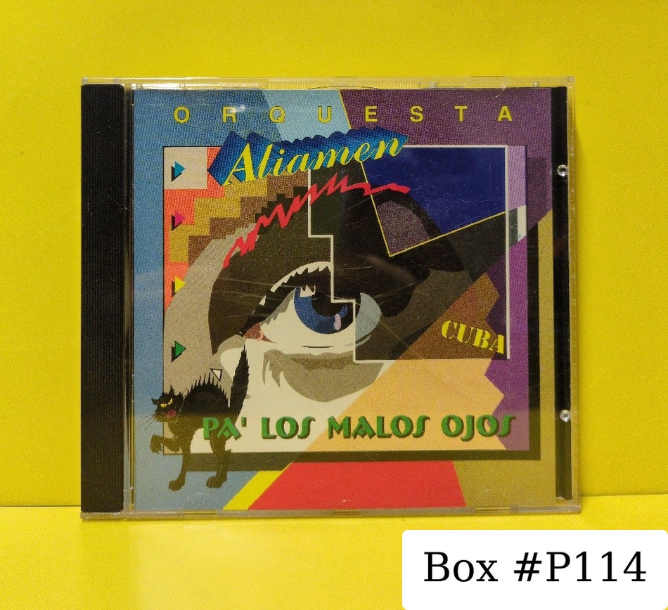 Orquesta Aliamen - Pa' Los Malos Ojos - 1994 - CD 0061 - Used - EX - CDs - Cuban Import