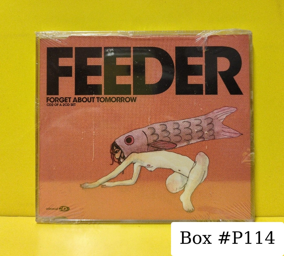 Feeder - Forget About Tomorrow - 2003 - ECSCX135 - New - Sealed - CDs - CD Single - CD 2 Of 2 - European Import