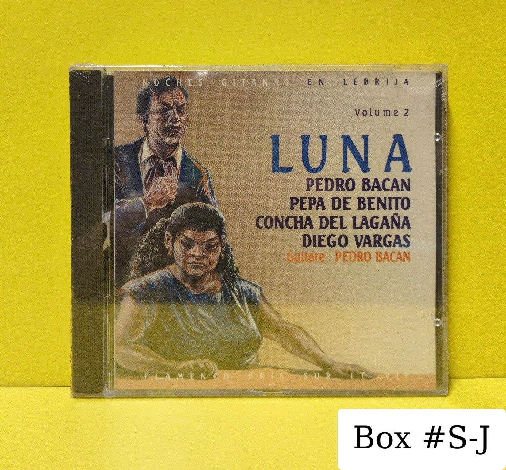 Pedro Bacan, Pepa De Benito, Concha Del Lagaña, Diego Vargas - Luna - 1991 - 982 332 - New - Sealed - CDs - France Import