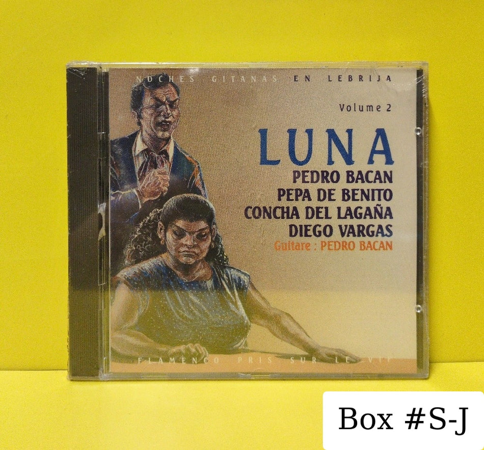 Pedro Bacan, Pepa De Benito, Concha Del Lagaña, Diego Vargas - Luna - 1991 - 982 332 - New - Sealed - CDs - France Import