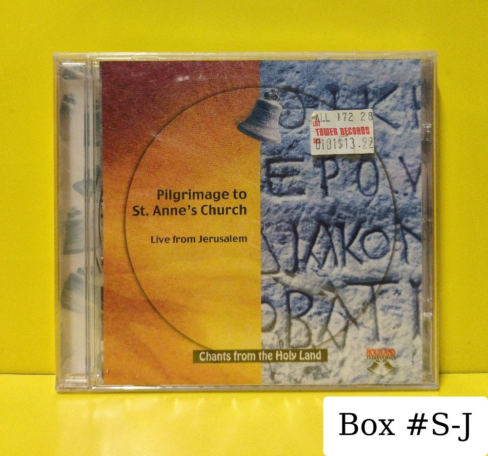 Chants From The Holy Land - Pilgrimage To St. Anne's Church - 1999 - CD:23 - New - Sealed - CDs - Israeli Import