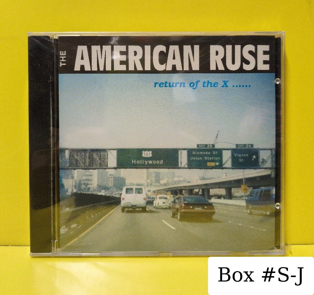 The American Ruse - Return Of The X...... - 1994 - 1+2 CD 055 - New - Sealed - CDs - Japan Import