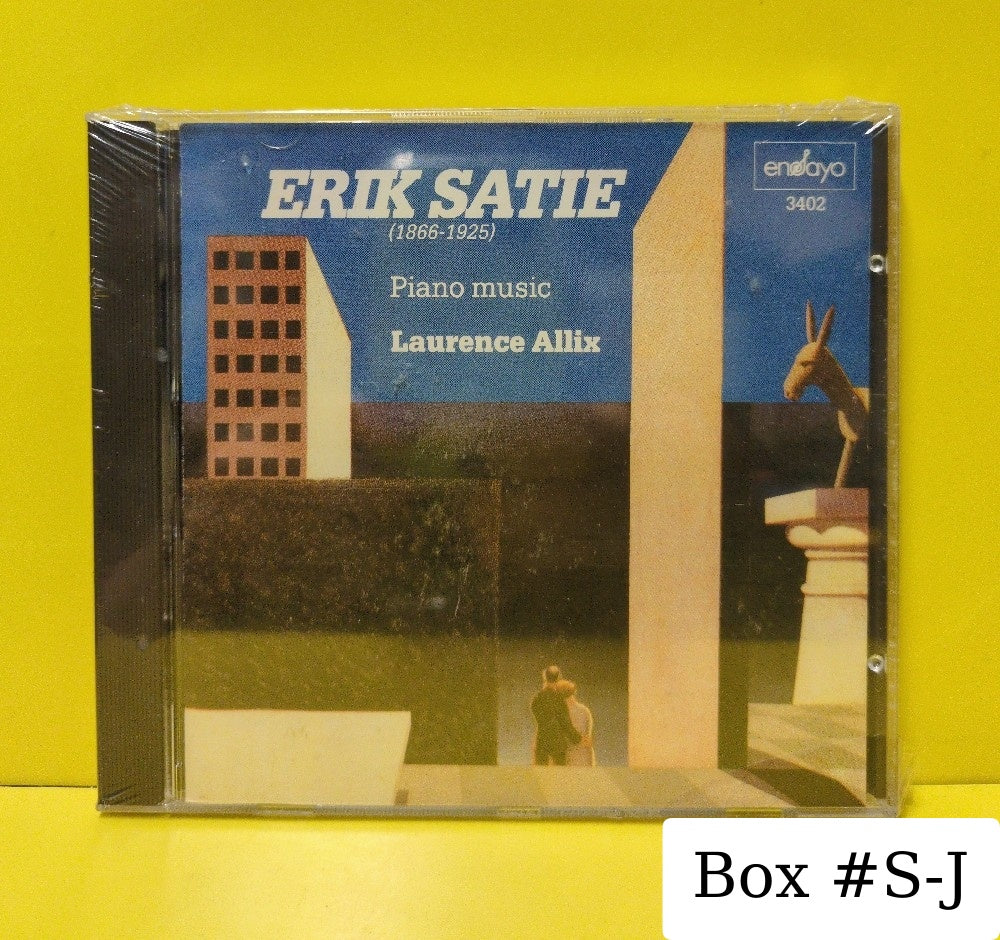Erik Satie, Laurence Allix - Piano Music - 1985 - 3402 - New - Sealed - CDs