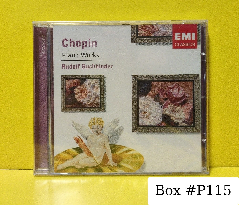 Chopin, Rudolf Buchbinder - Piano Works - 2004 - 7243 5 85807 2 3 - New - Sealed - CDs - European Import