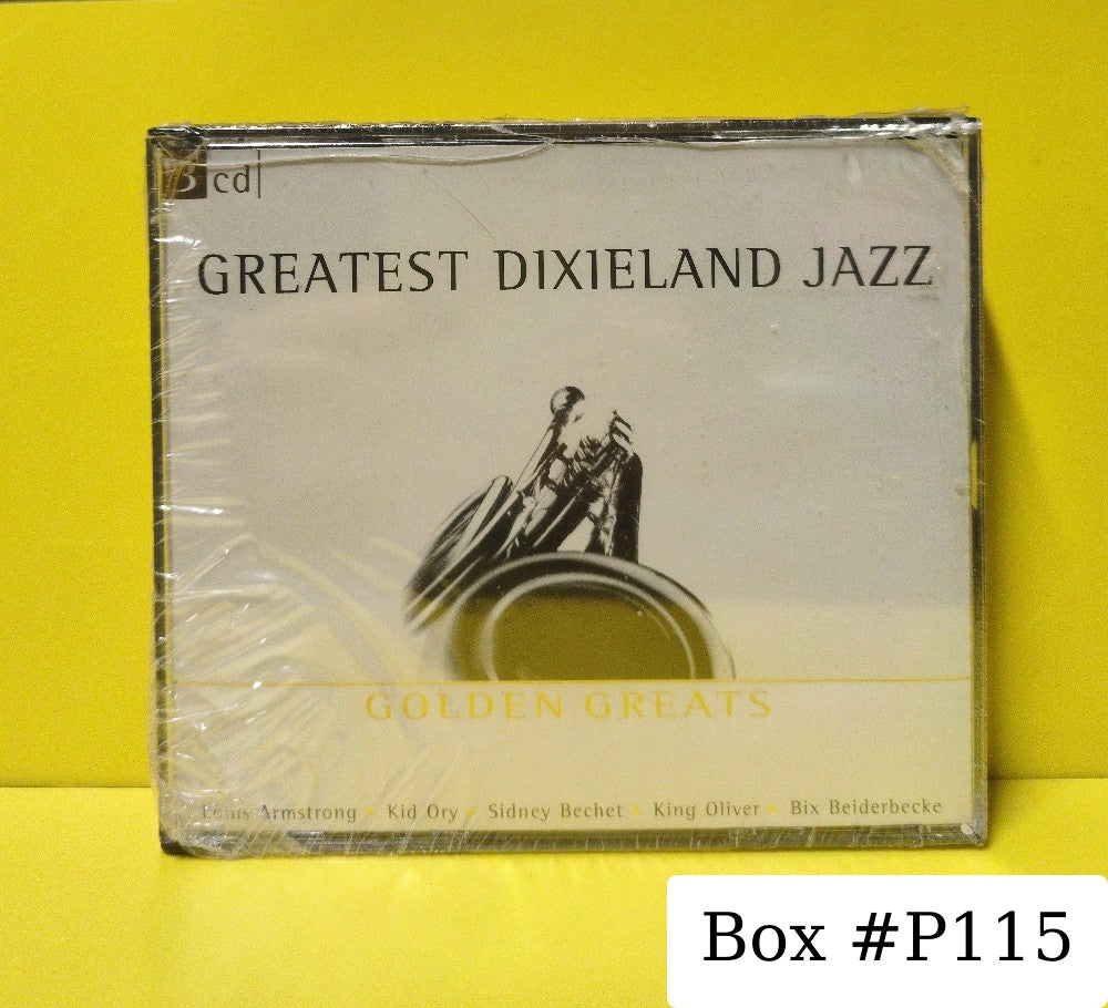 Various - Greatest Dixieland Jazz - 2002 - MP 791902 - New - Sealed - CDs - 3xCD Set - European Import