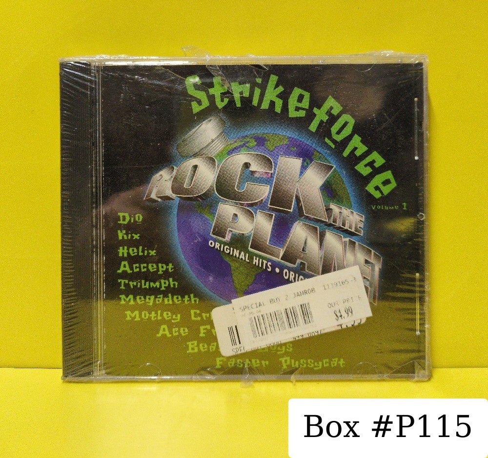 Various - Rock The Planet: Strikeforce, Volume 1 - 1997 - RPD-4046 - New - Sealed - CDs