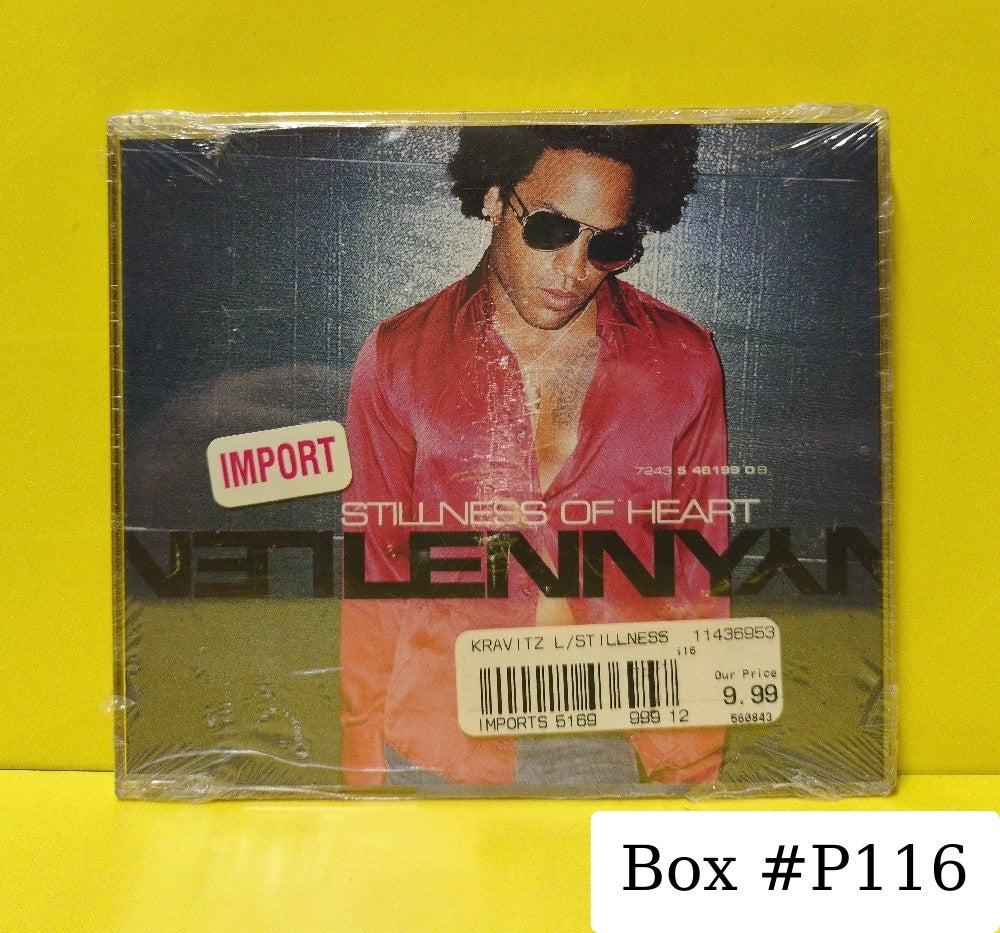 Lenny Kravitz - Stillness Of Heart - 2001 - 7243 5 46199 0 8 - New - Sealed - CDs - CD Single - Enhanced - European Import