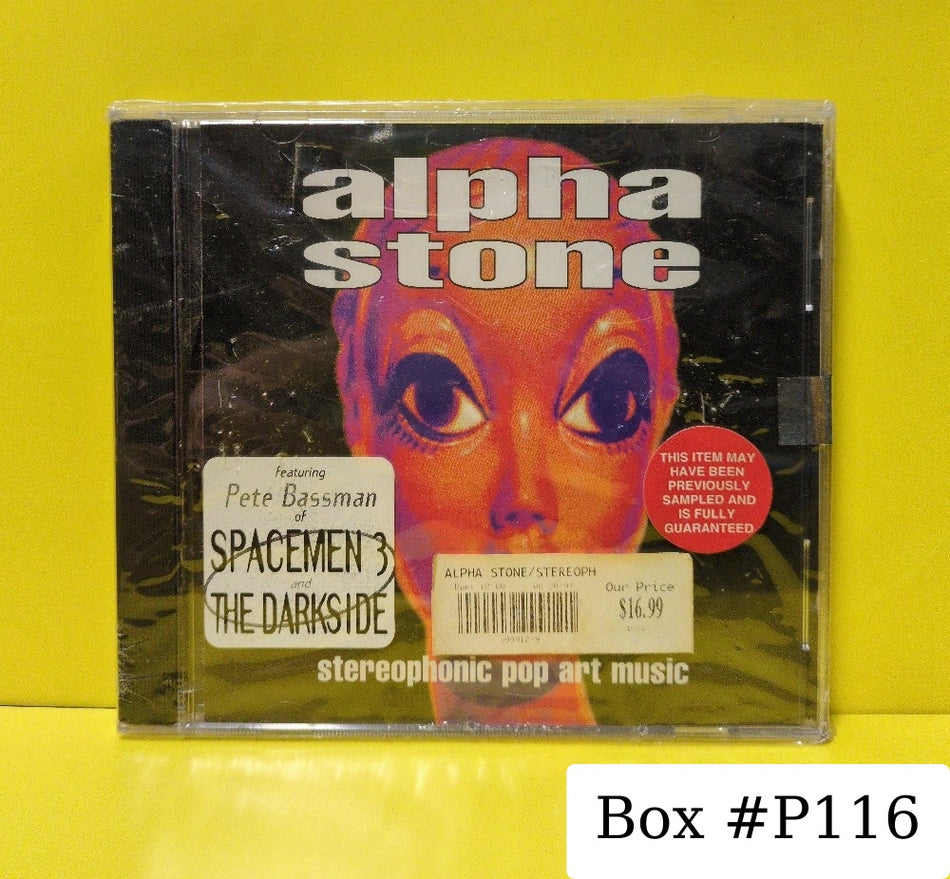 Alpha Stone - Stereophonic Pop Art Music - 1996 - BCD 4054 - New - Sealed - CDs
