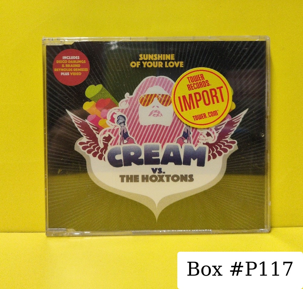 Cream vs. The Hoxtons - Sunshine Of Your Love - 2005 - 9874942 - New - Sealed - CDs - CD Single - UK Import