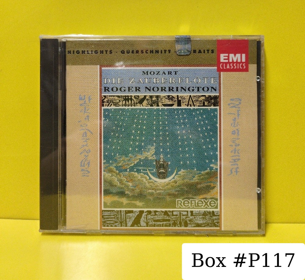 Wolfgang Amadeus Mozart, Roger Norrington - Die Zauberflote (Highlights) - 1992 - 0777 7 54492 2 8 - New - Sealed - CDs - Benelux Import