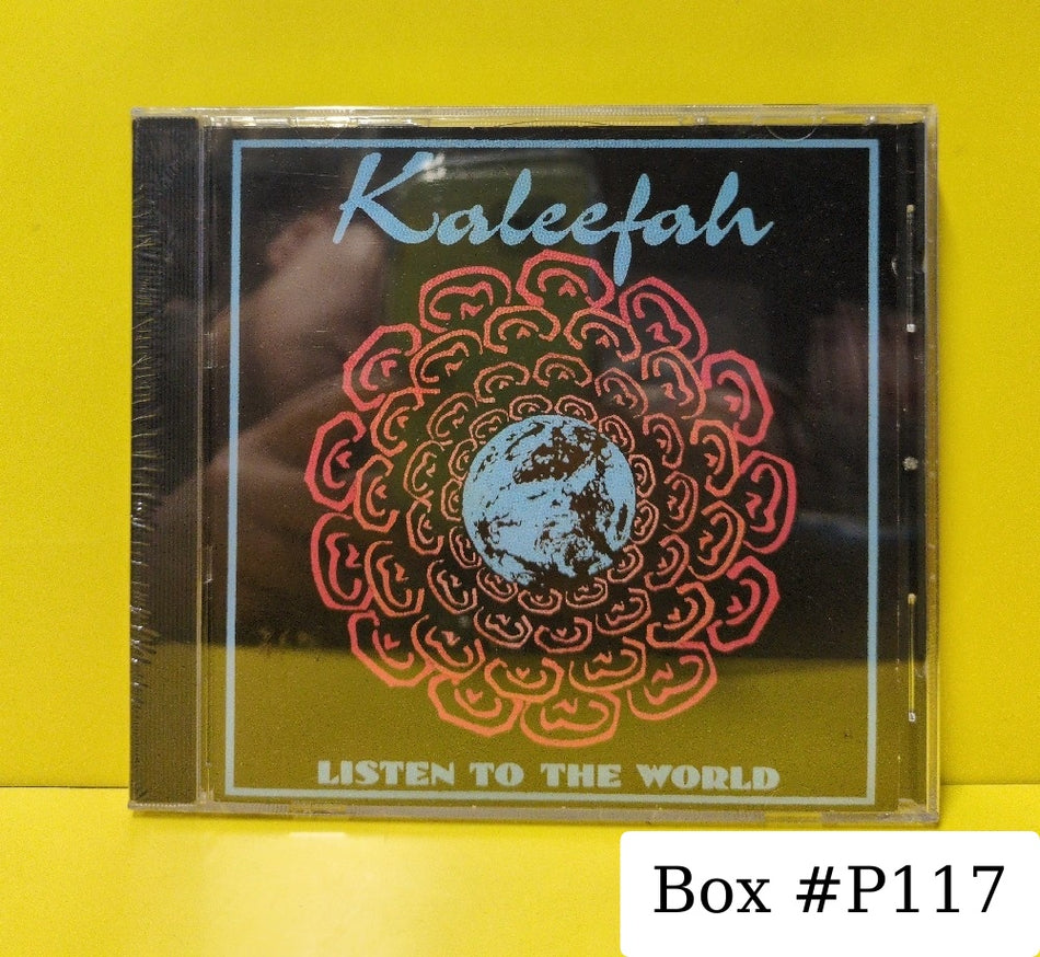 Kaleefah - Listen To The World - 1992 - KCD-1001 - New - Sealed - CDs - Canadian Import