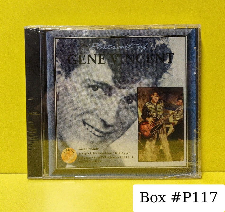 Gene Vincent - Portrait Of Gene Vincent - 1996 - PYCD142 - New - Sealed - CDs