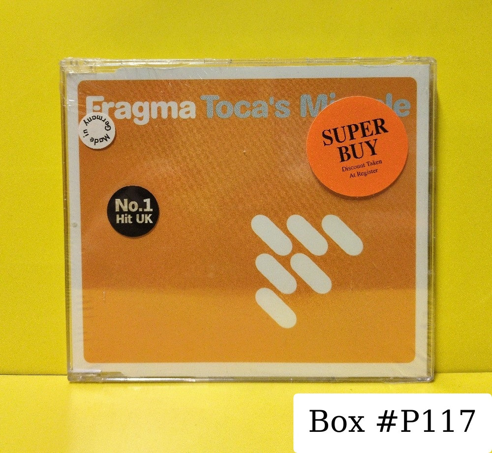 Fragma - Toca's Miracle - 2000 - 8968402 - New - Sealed - CDs - Maxi-Single - Germany Import