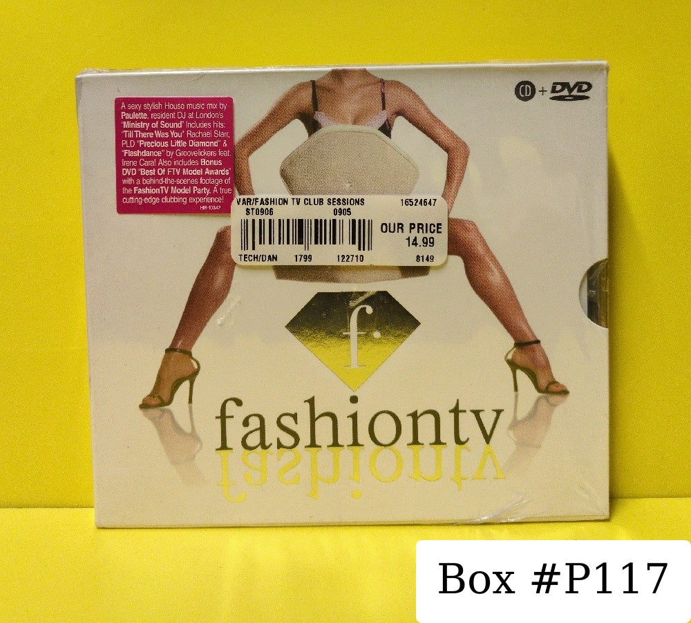 Various - FashionTV - Club Sessions - 2005 - HIB-10342 - New - Sealed - CDs - CD/DVD Set - Canadian Import