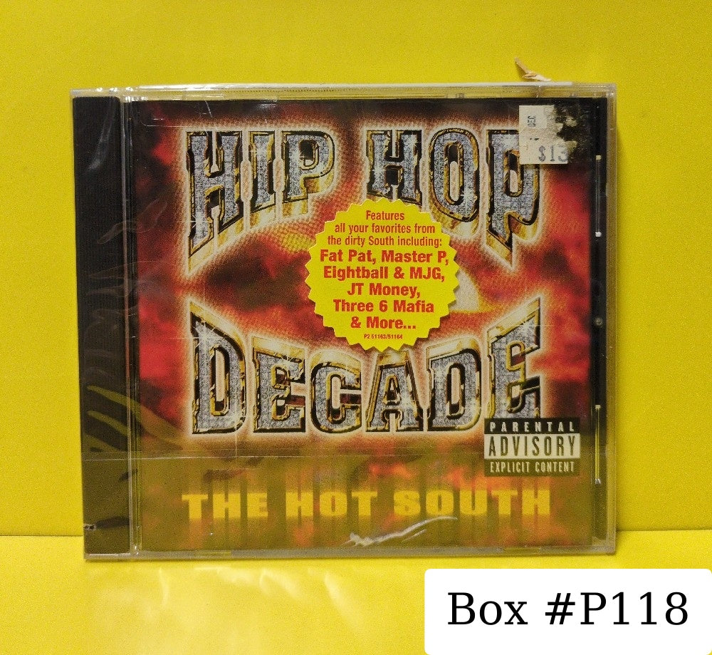 Various - Hip Hop Decade: The Hot South - 1999 - P2 51163 - New - Sealed - CDs