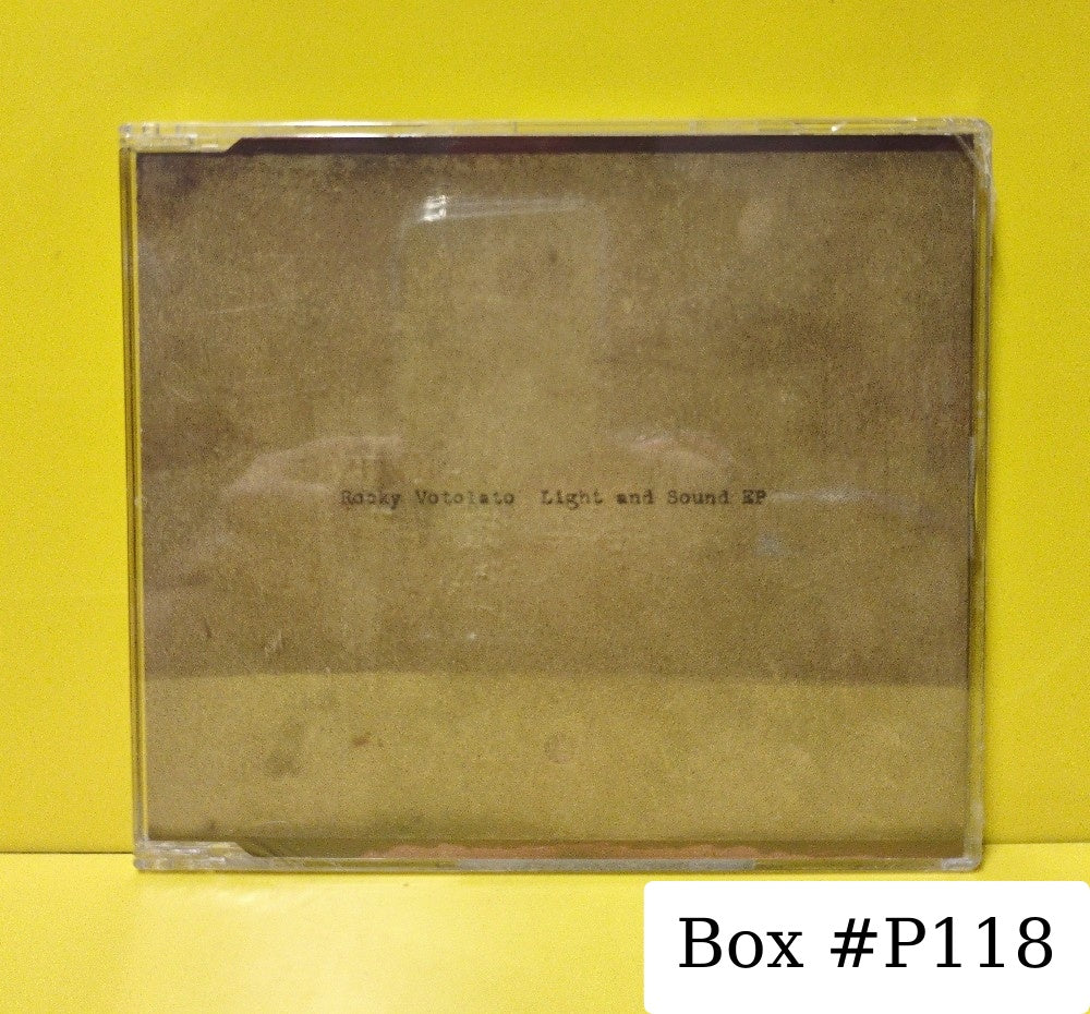 Rocky Votolato - Light And Sound EP - 2003 - SN041 - New - Sealed - CDs