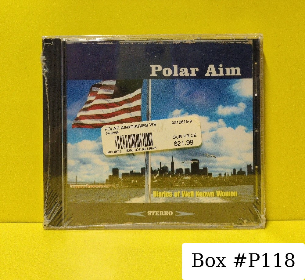 Polar Aim - Diaries Of Well Known Women - 1998 - CDC003 - New - Sealed - CDs - UK Import