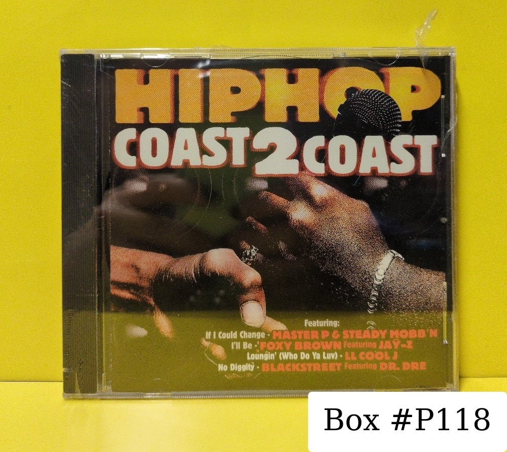 Various - Hip Hop Coast 2 Coast - 1998 - P2 51022 - New - Sealed - CDs