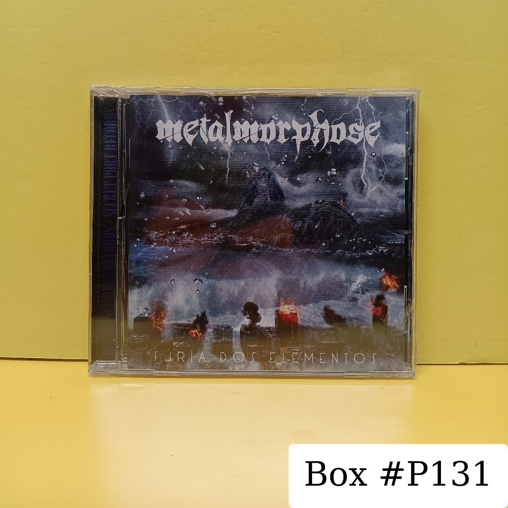 Metalmorphose - Furia Dos Elementos - 2016 - MSR043 - New - Sealed - CDs