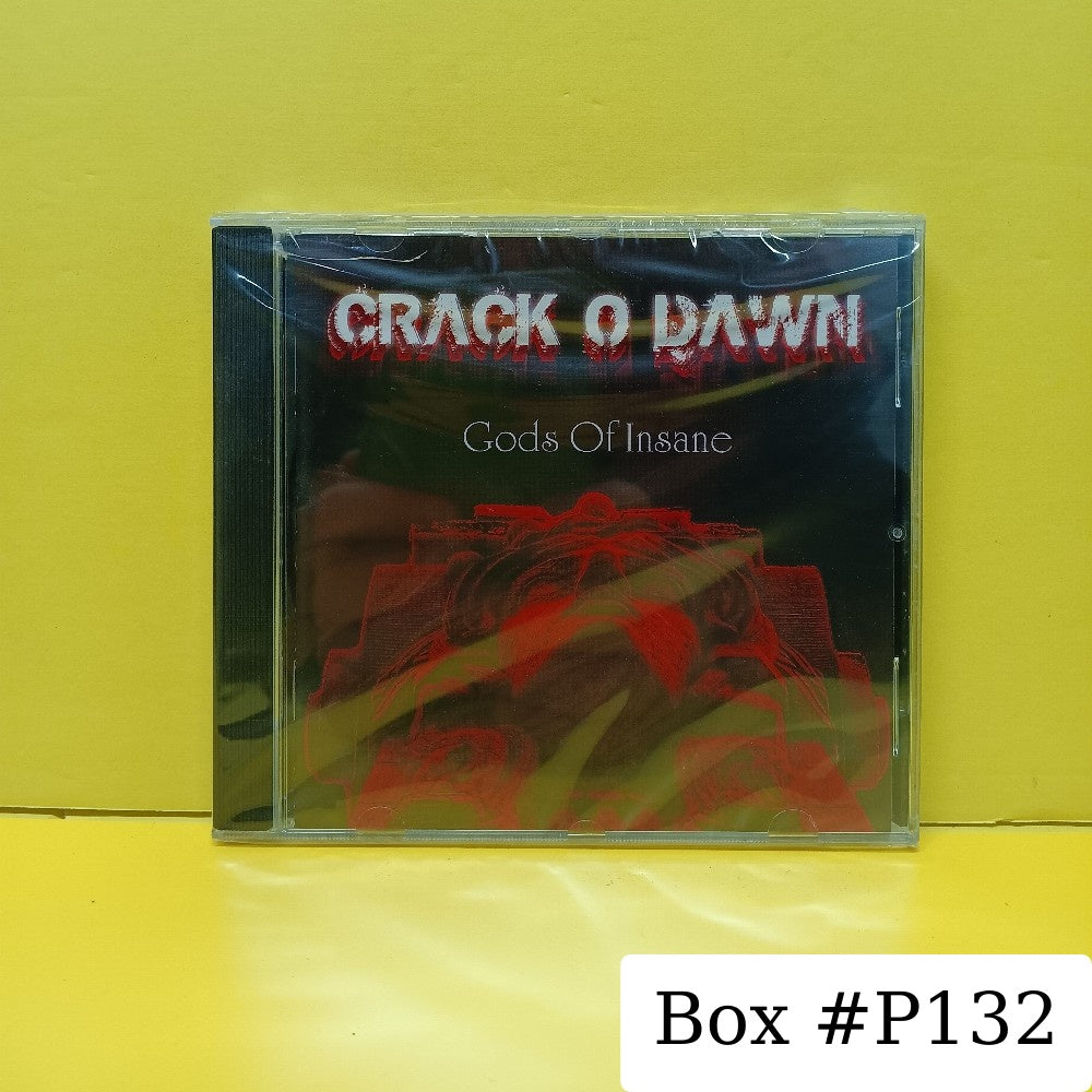 Crack O Dawn - Gods Of Insane - 2010 - SAOL 043 - New - Sealed - CDs