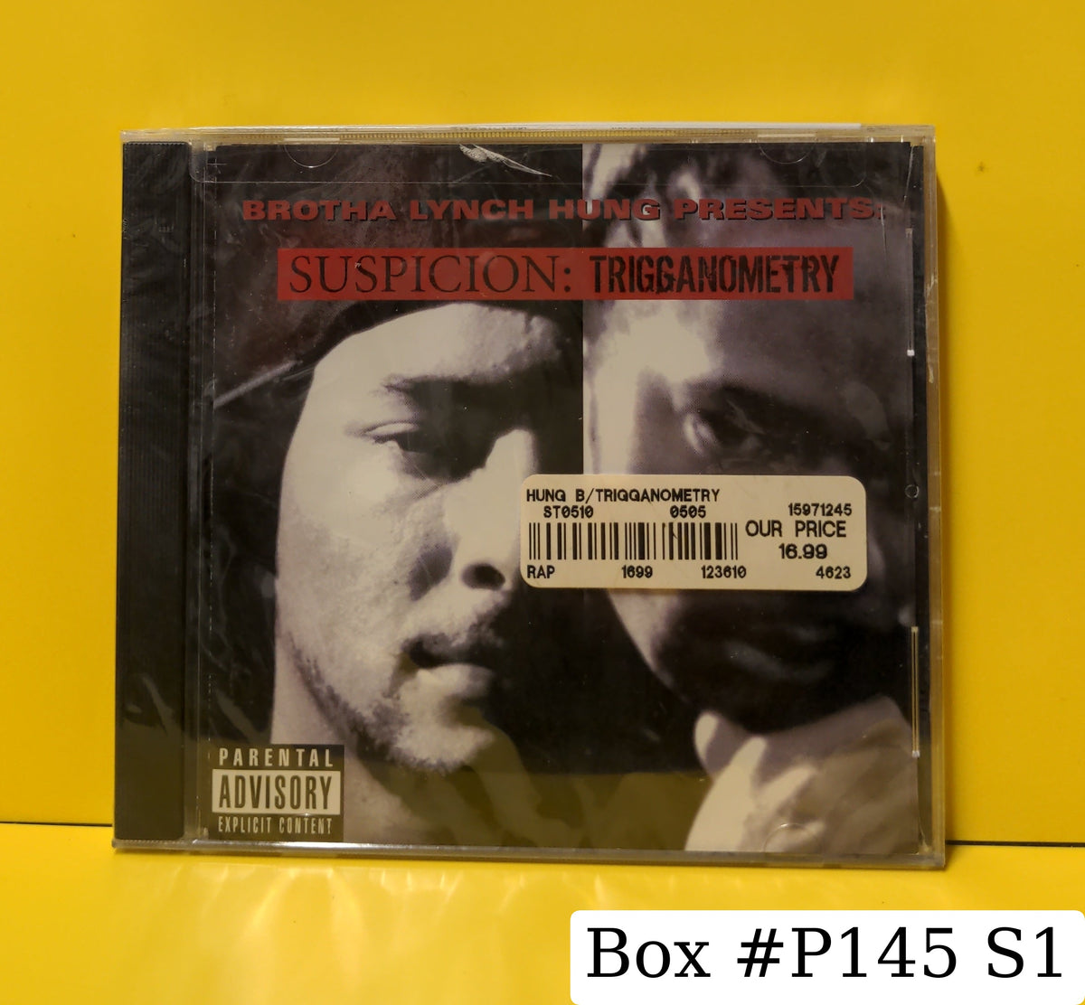 Brotha Lynch Hung Presents: Suspicion - Trigganometry - 2004 - SM-21213 New - Sealed - CDs