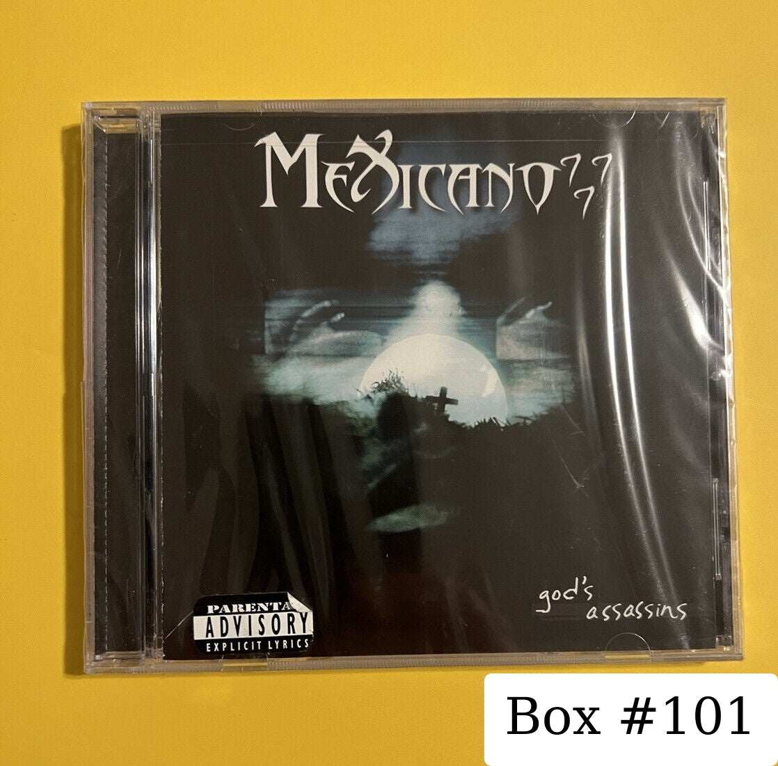 Rare Sealed CD Mexicano 777 God's Assassins  March 2001 SMA -1001