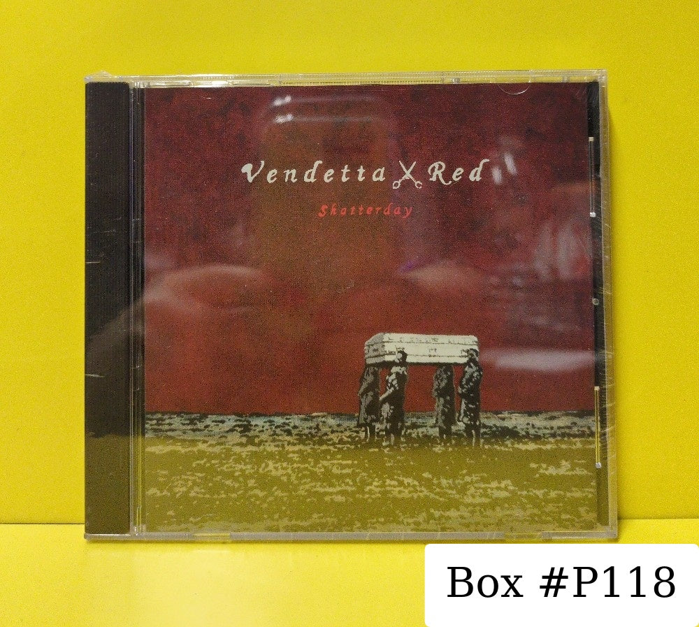 Vendetta Red - Shatterday - 2003 - ESK 58522 - New - Sealed - CDs - CD Single - Enhanced - Promo