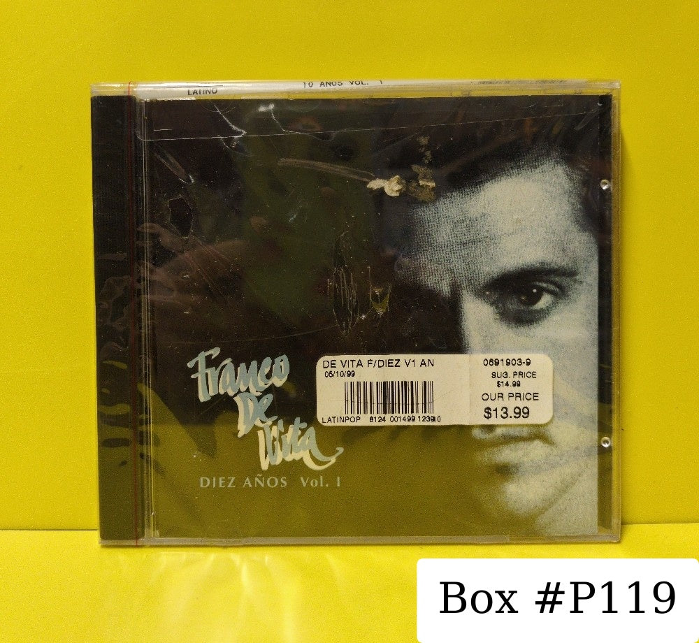 Franco De Vita - Diez Anos Vol. 1 - 1994 - 314 528 359-2 - New - Sealed - CDs
