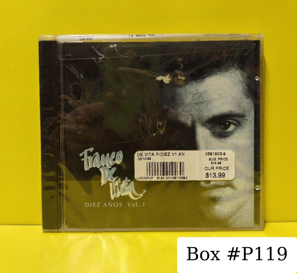 Franco De Vita - Diez Anos Vol. 1 - 1994 - 314 528 359-2 - New - Sealed - CDs
