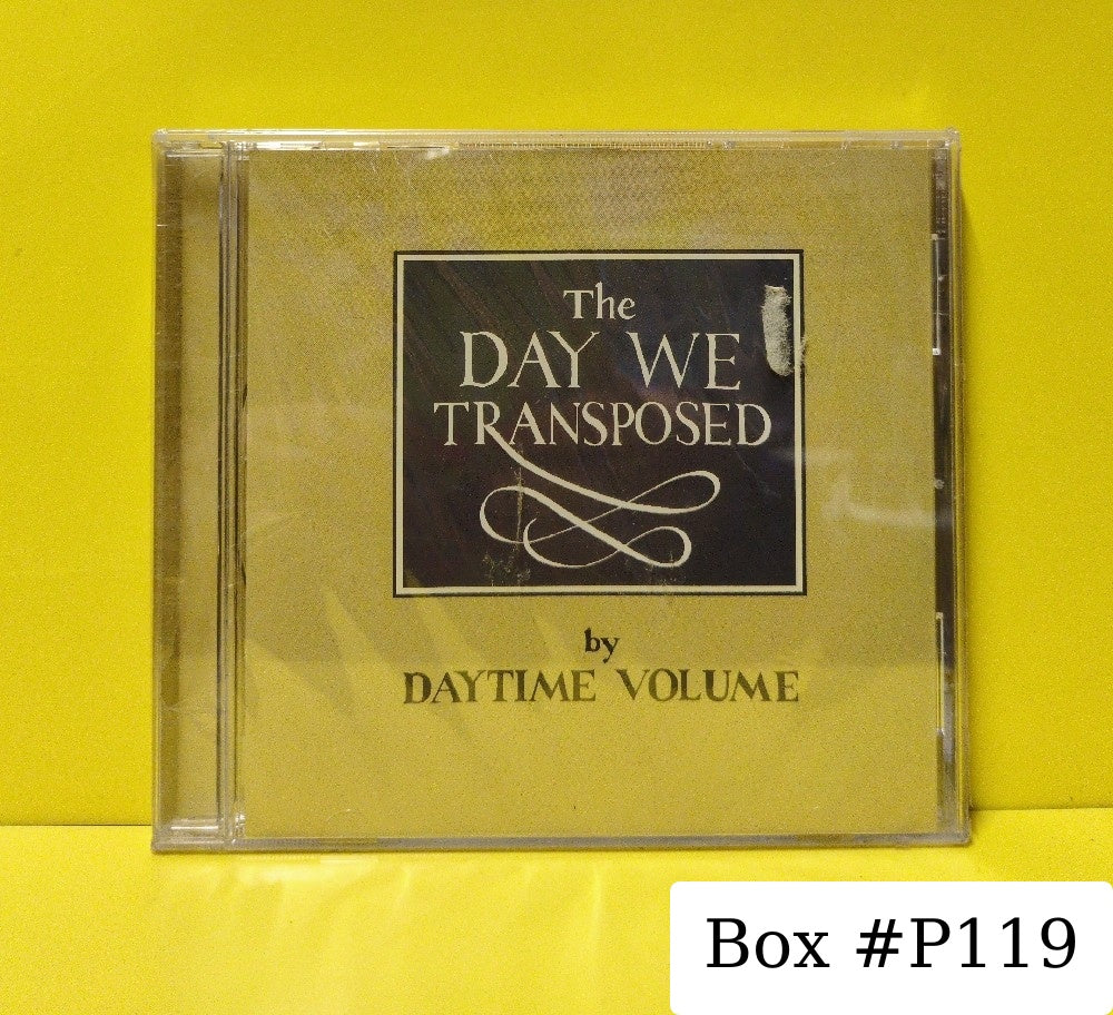 Daytime Volume - The Day We Transposed - 2007 - ER-0004 - New - Sealed - CDs
