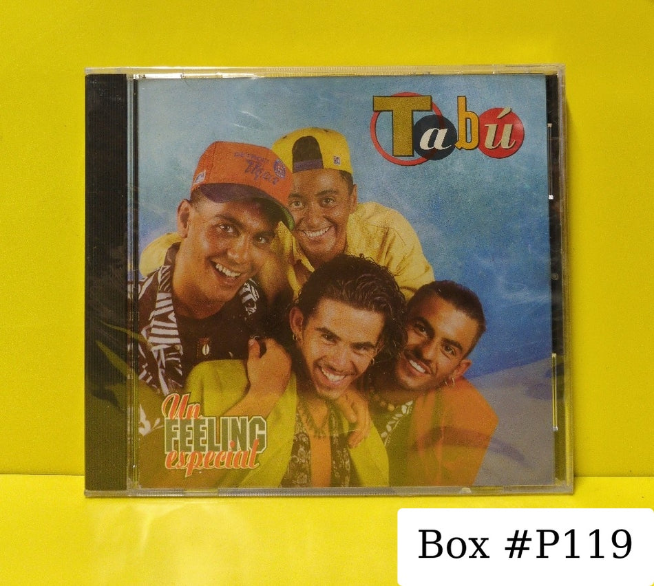 Tabú - Un Feeling Especial - 1995 - 03762816482 - New - Sealed - CDs