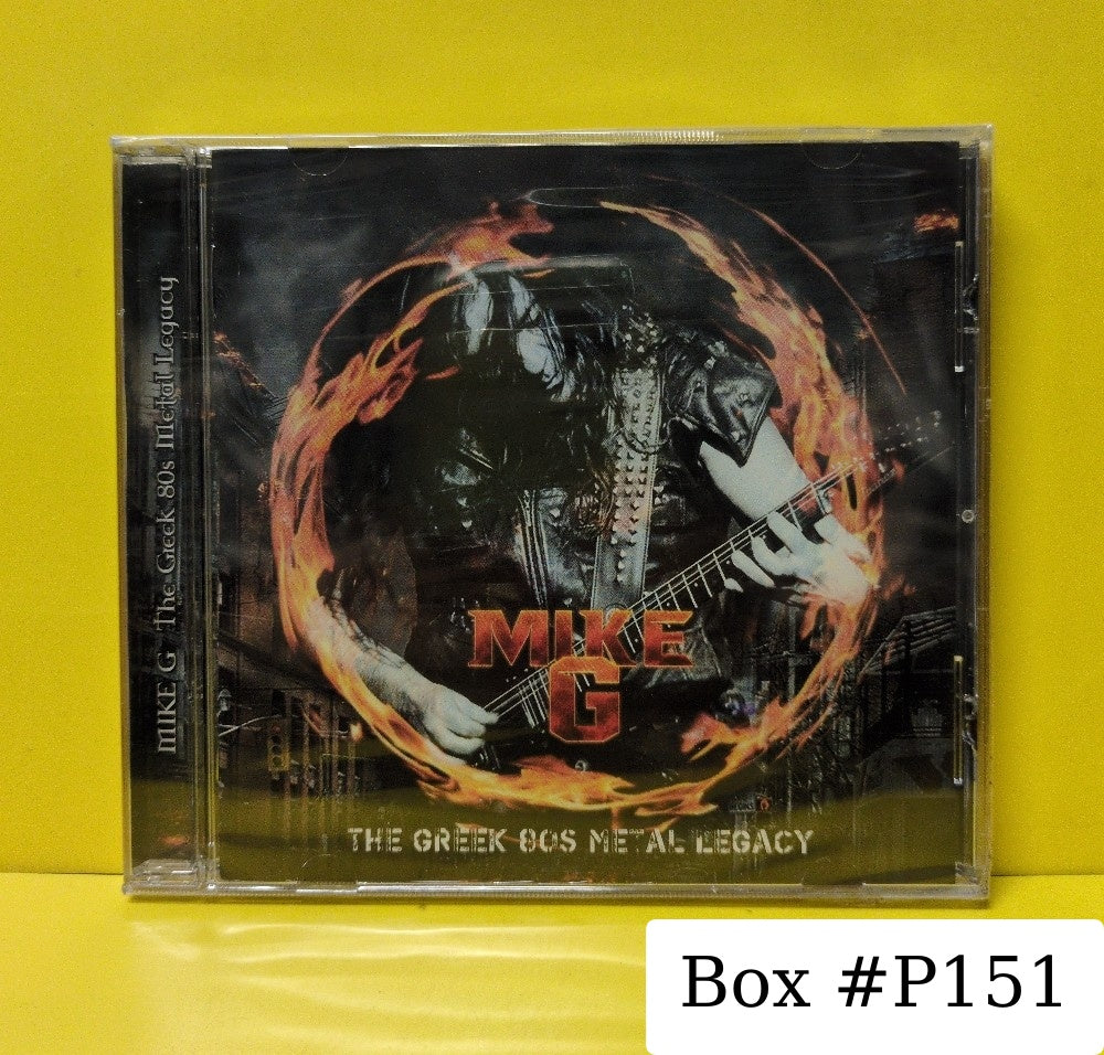 Mike G. - The Greek 80's Metal Legacy - 2022 - SR-0290 - New - Sealed - CDs - European Import