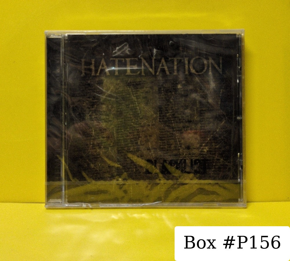 Hatenation - Blacklist - 2010 - SAOL 046 - New - Sealed - CDs - Germany Import